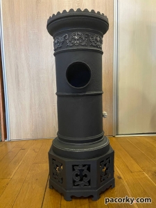 Чавунна пічка зі львом H725mm продана